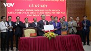 VOV ký kết phối hợp tuyên truyền với Tỉnh ủy Lai Châu