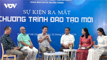 Khoa Báo chí và Truyền thông VOV clollege ra mắt chương trình đào tạo mới